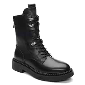 Amazon.com: ASH Marlow Women's Black Leather Motorcycle